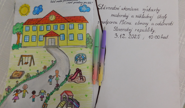 Ukončenie stavieb - Materská a Základná škola