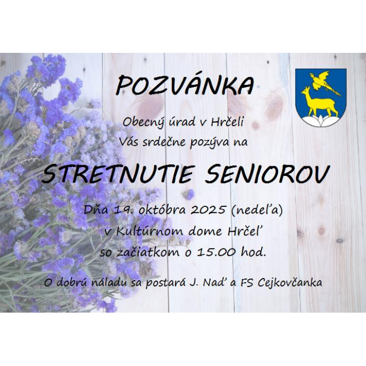 Stretnutie seniorov 2025