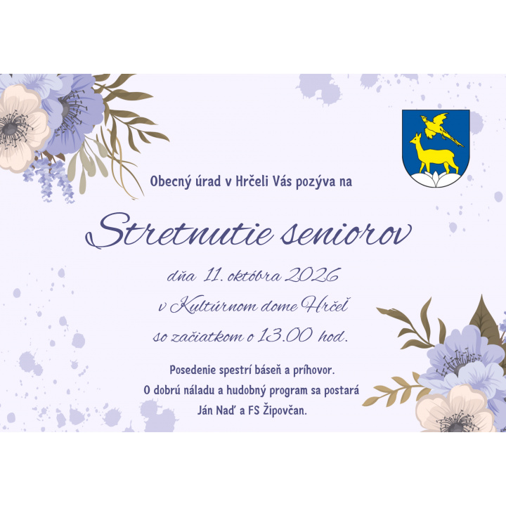Stretnutie seniorov 2026